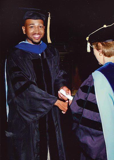 Wilson graduates from college