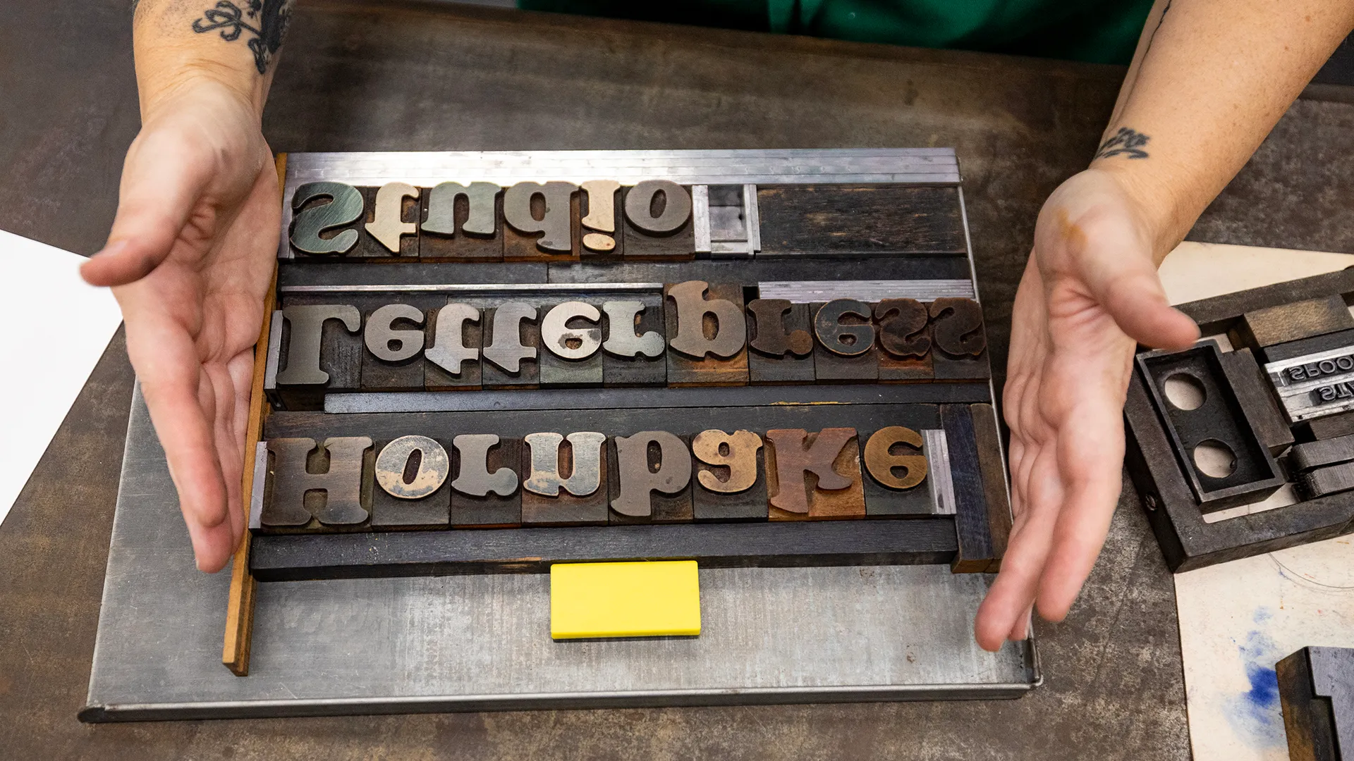 Maryland Today | To Experience Historic Printing Technique, ‘Press’…