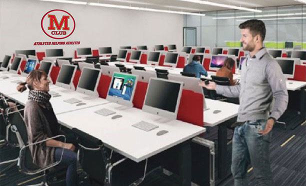 M Club Study Lounge rendering