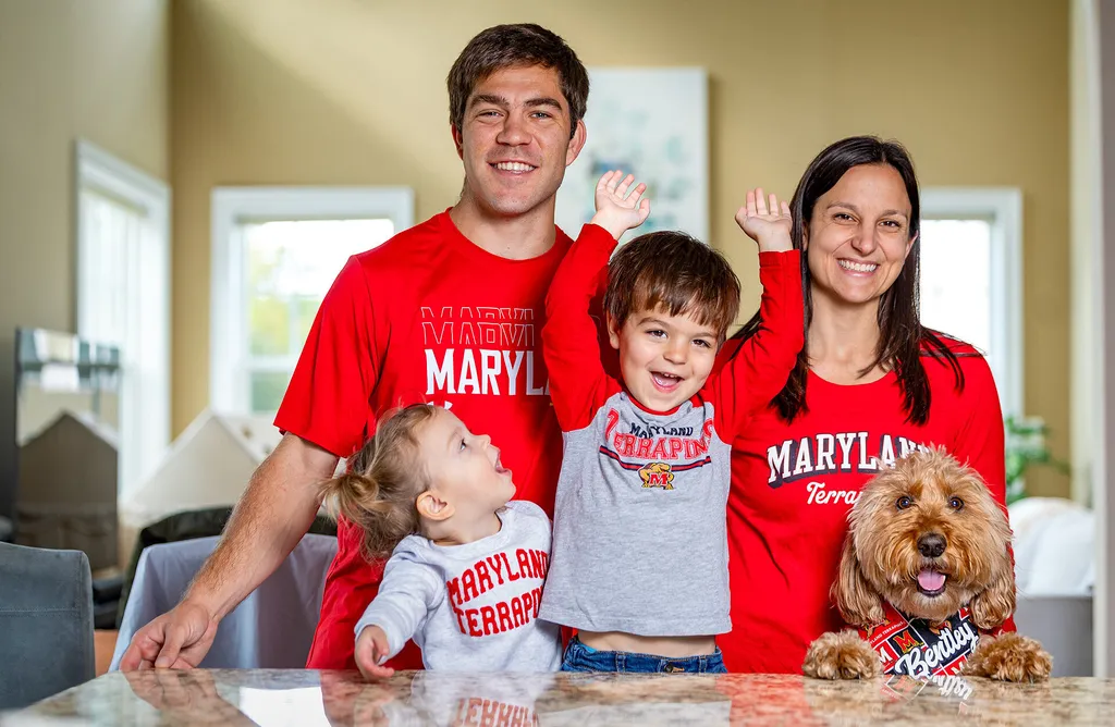 Madsen family with Bentley