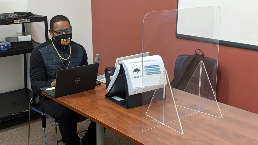person uses flipbook