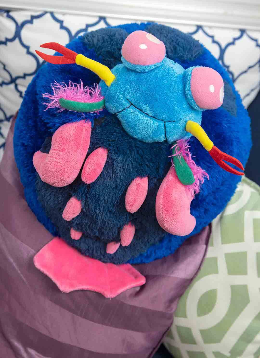 Shrimp stuffed animal