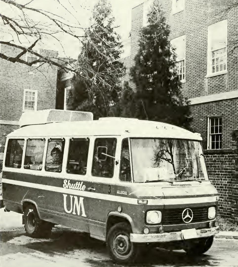 archival photo of Shuttle-UM