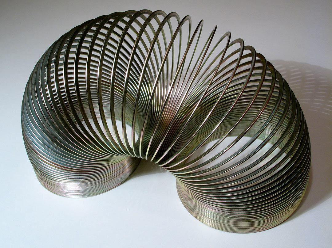 Silver slinky