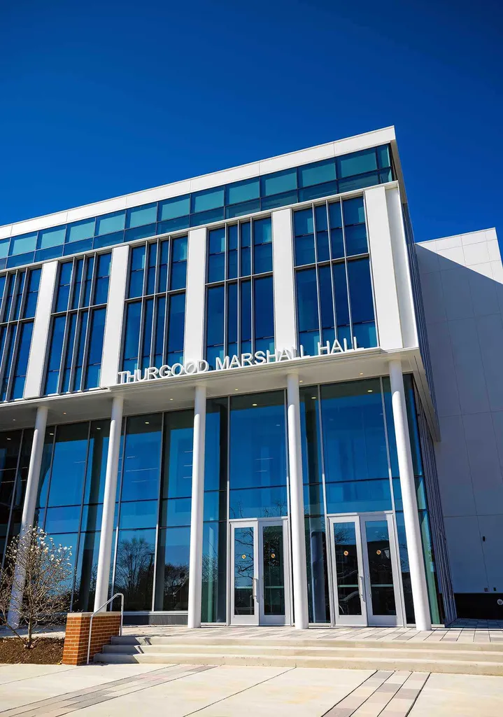 exterior of Thurgood Marshall Hall