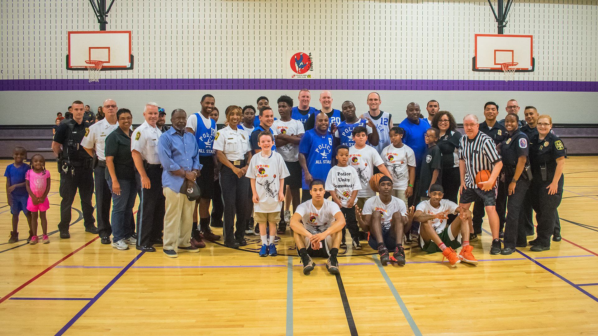 UMD Police Basketball 09132018 0290