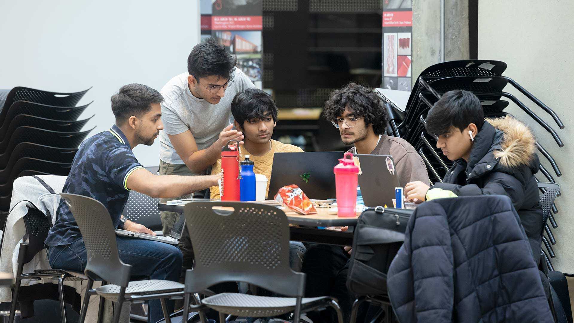 students collaborate at PlaceHack