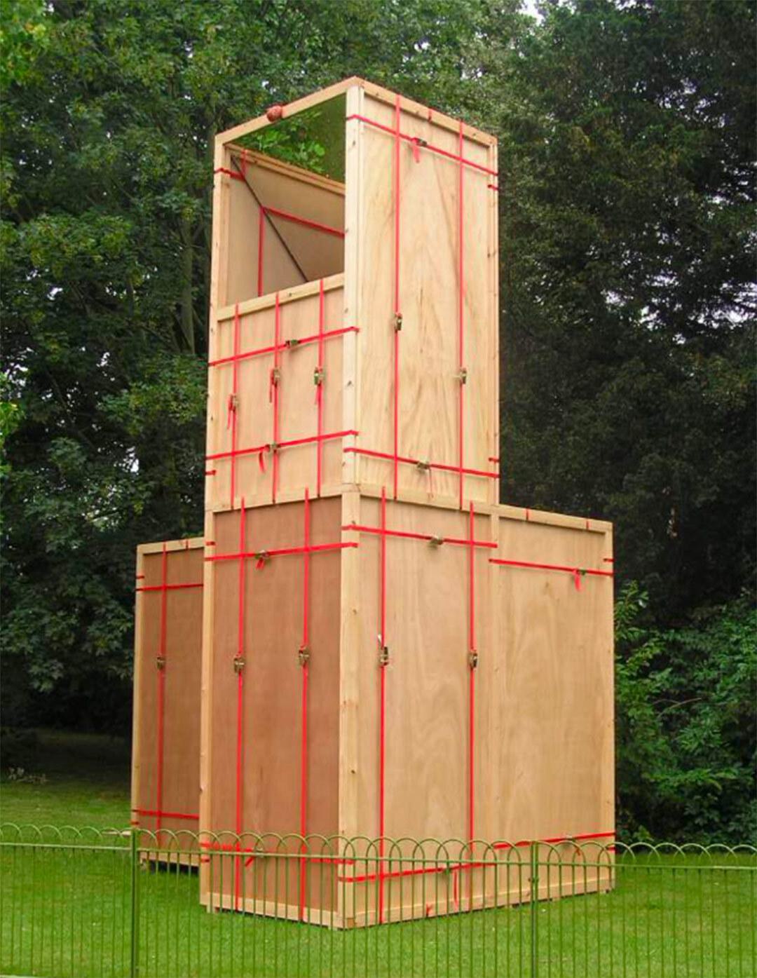 structure of plywood boxes