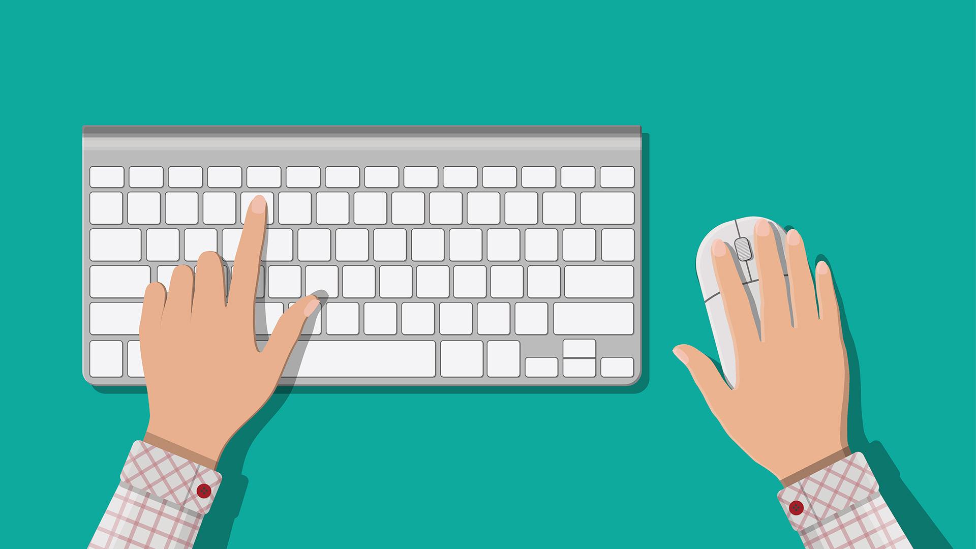 Keyboard illustration