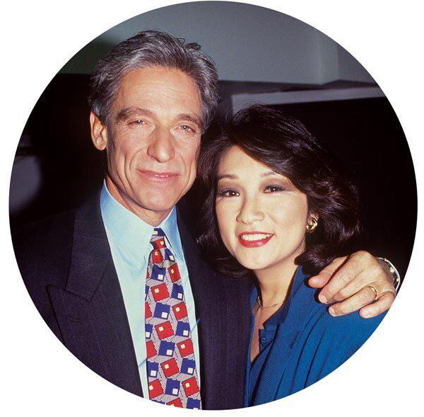 Maury Povich and Connie Chung