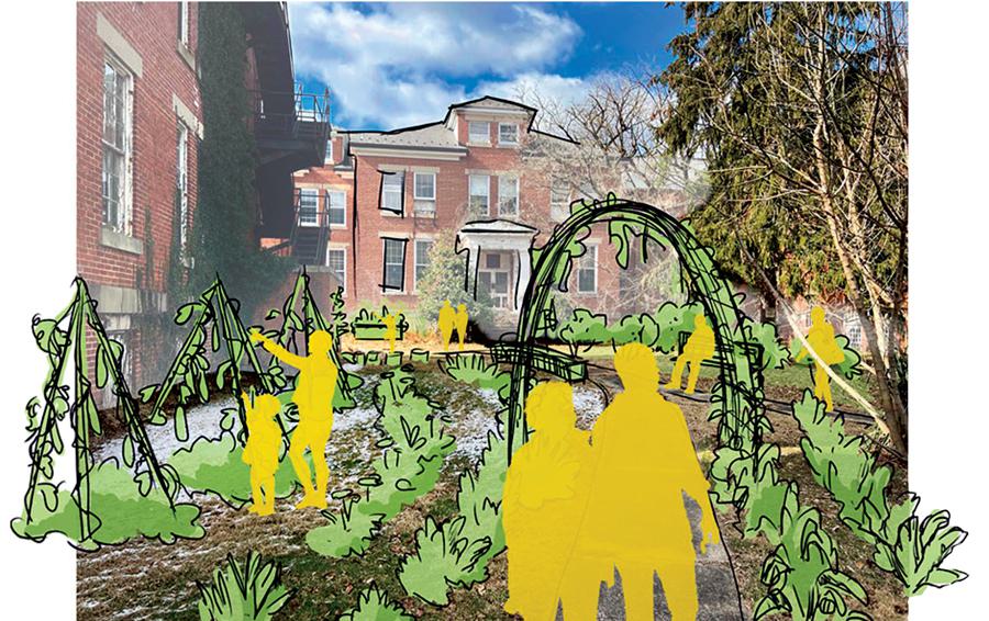 rendering of production farm