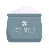 bucket of ice melt