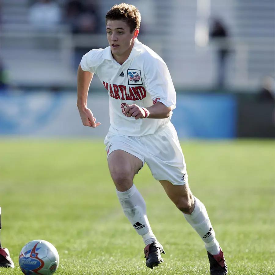 Robbie Rogers in a Maryland jersey