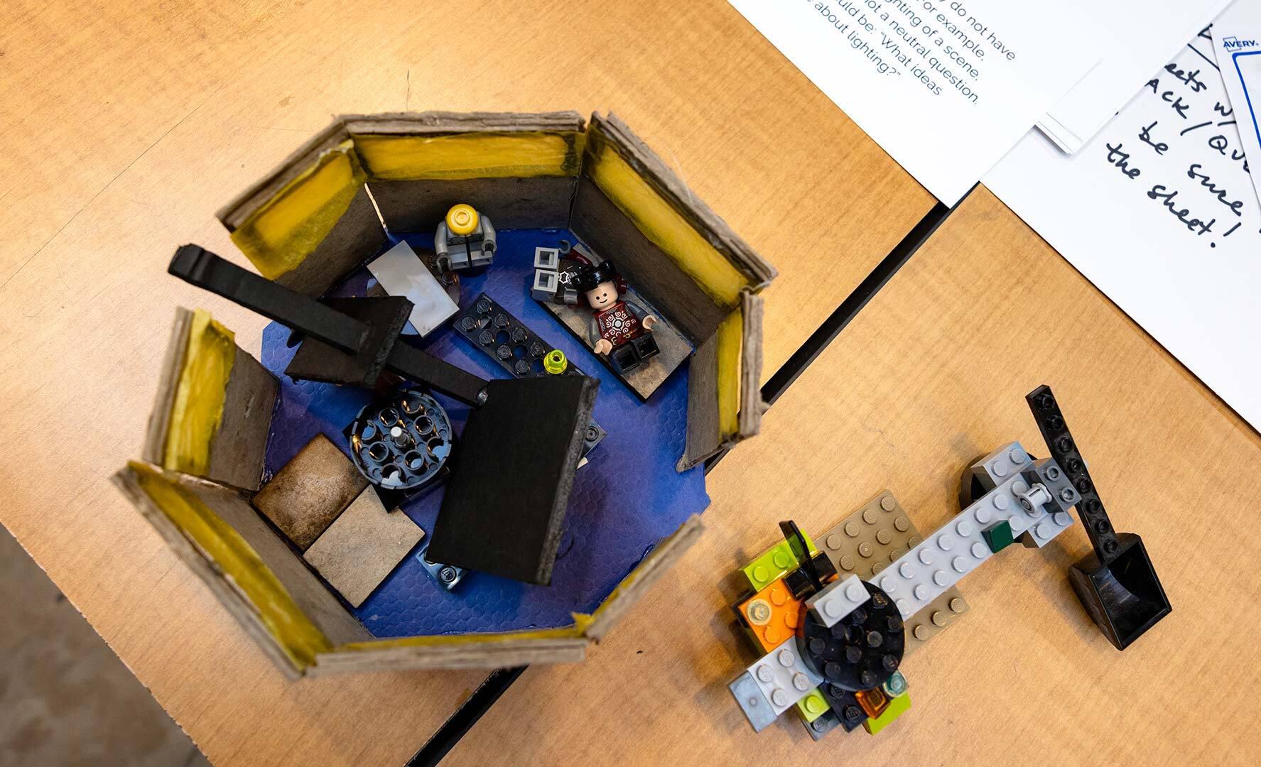 Lego model of voting pop-up project