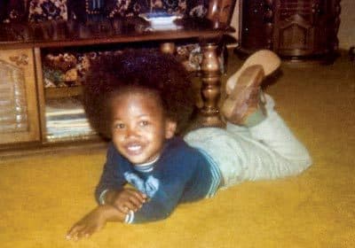 Sacoby Wilson as small child