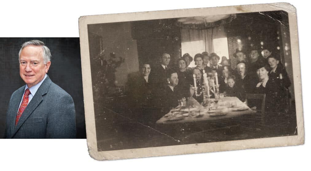 Al Munzer’s family gathered for a meal before being torn apart by war