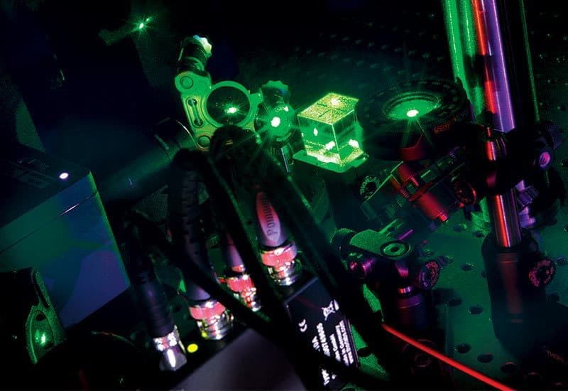 lasers in quantum lab