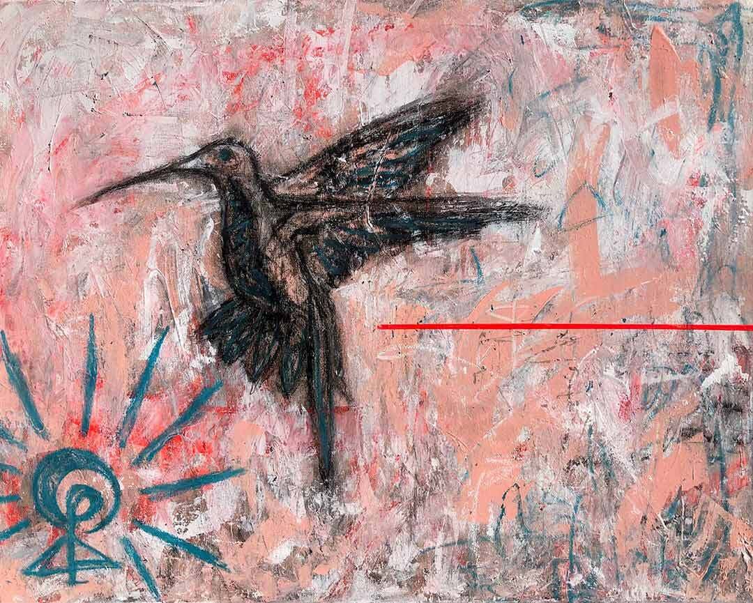 Sasha-Loriene McClain bird painting