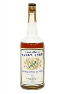 University Archives Curly Byrd Whiskey 4967 0