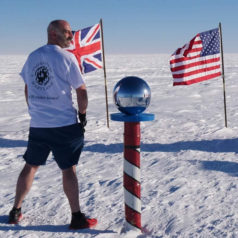 Thomas Leps at South Pole