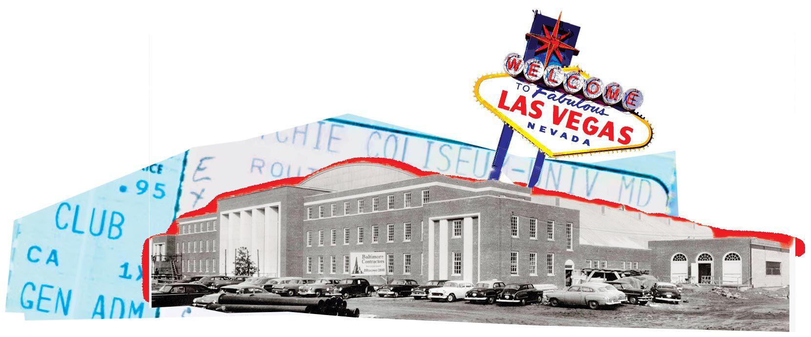 Cole Field House and Vegas sign