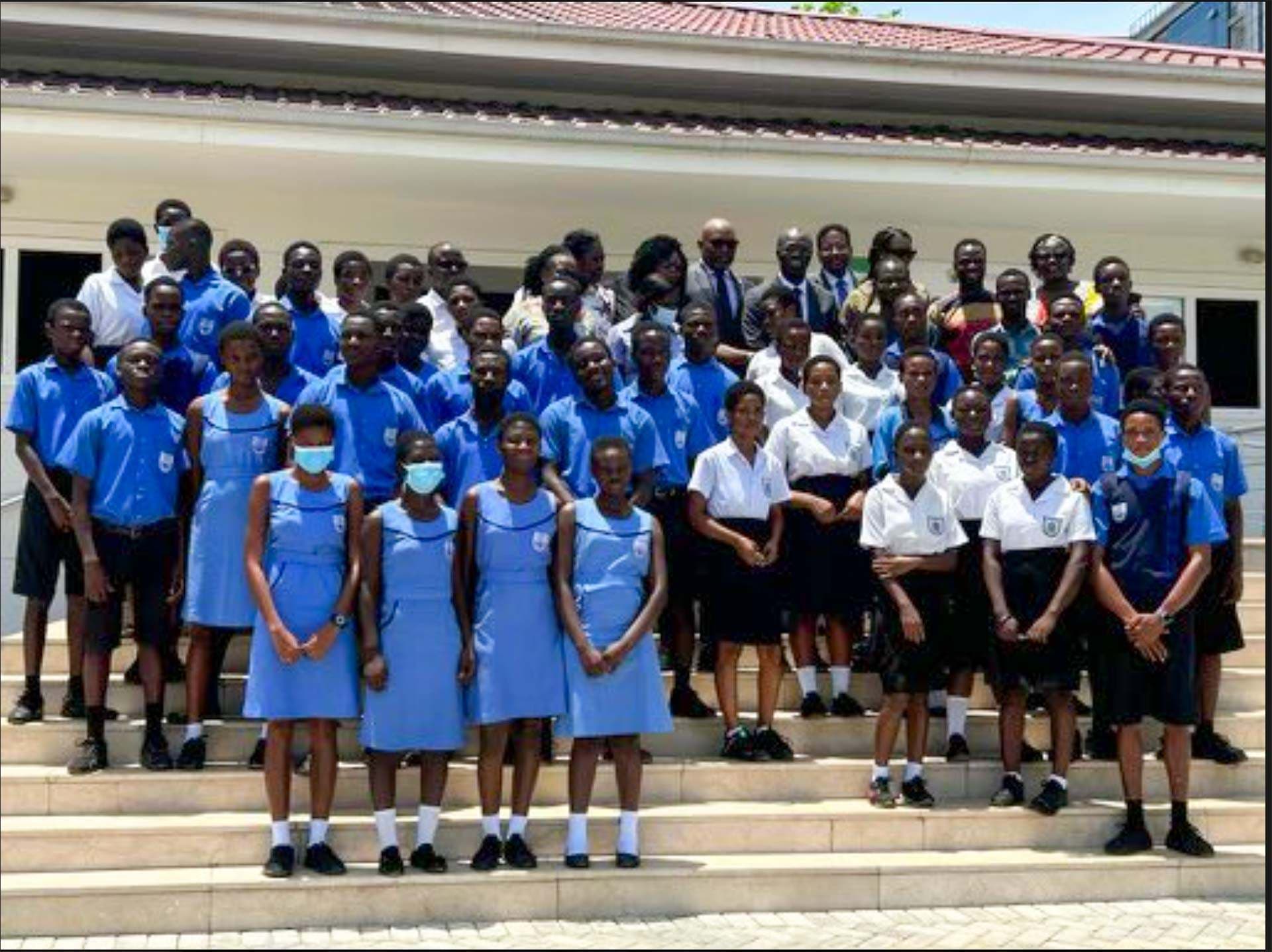 Accra High Senior High School students